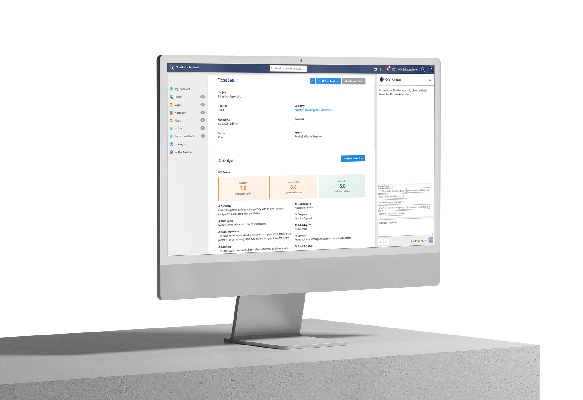 Understanding RPS Scores: How to Know When Your MSP Is Actually Ready for AI Deployment