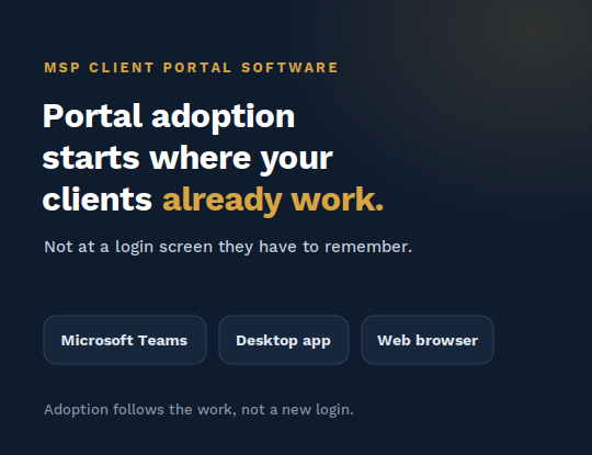 MSP Client Portal Adoption: Everything You Need to Know